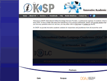 Tablet Screenshot of ioksp.com