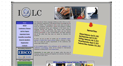 Desktop Screenshot of iolc2011.ioksp.com